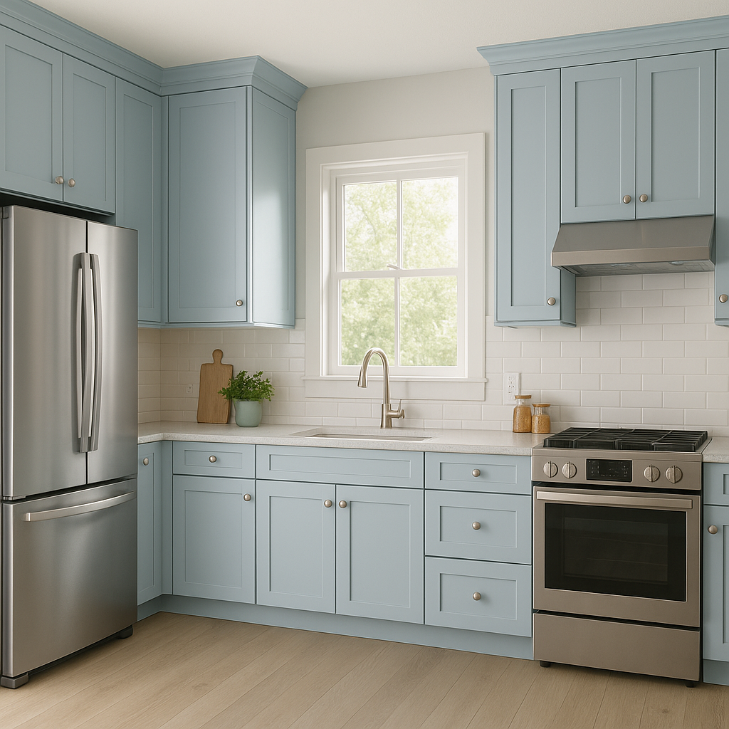 Benjamin Moore Skyscraper (765): A Sleek, Modern Gray for Timeless Interiors.