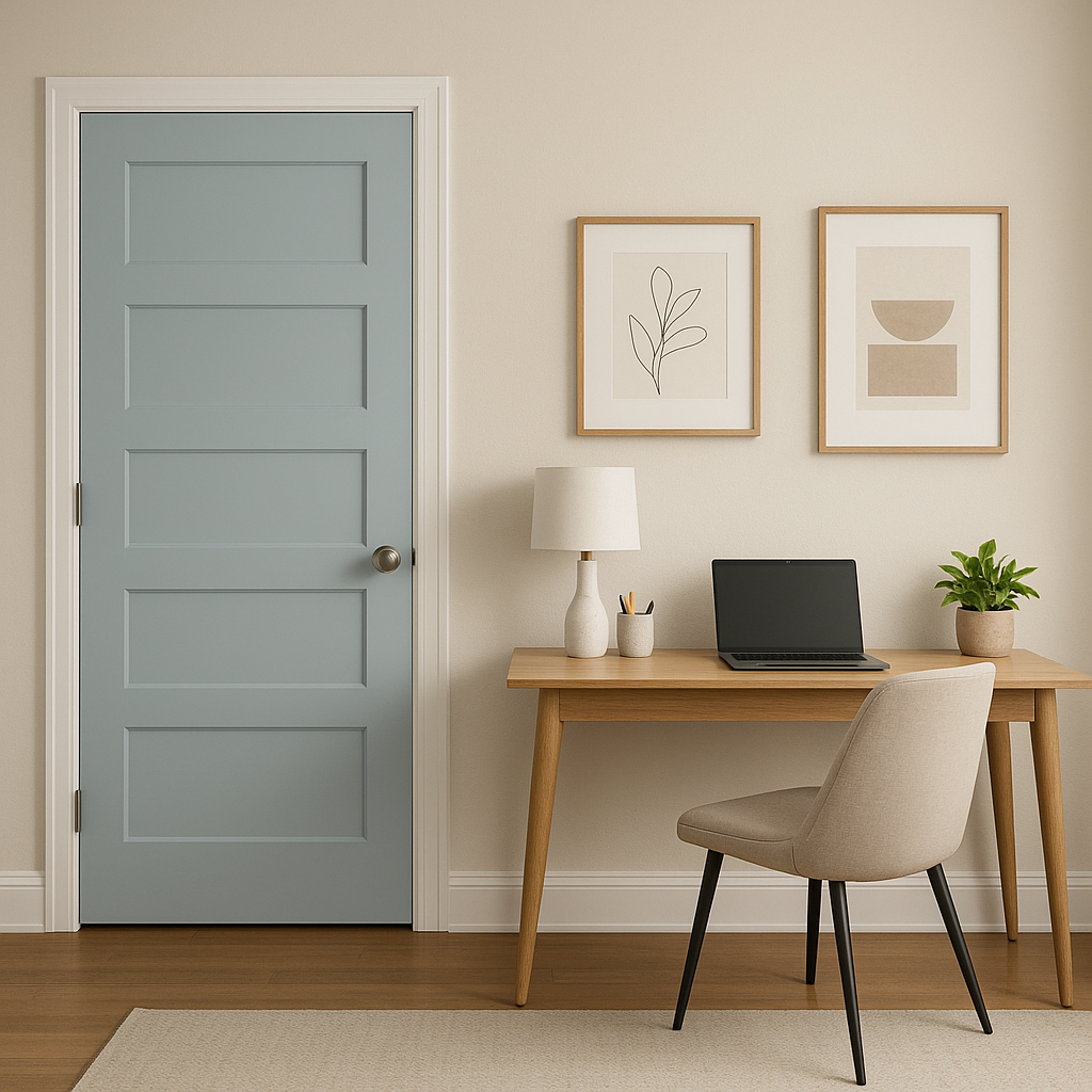 Benjamin Moore Skyscraper (765): A Sleek, Modern Gray for Timeless Interiors.