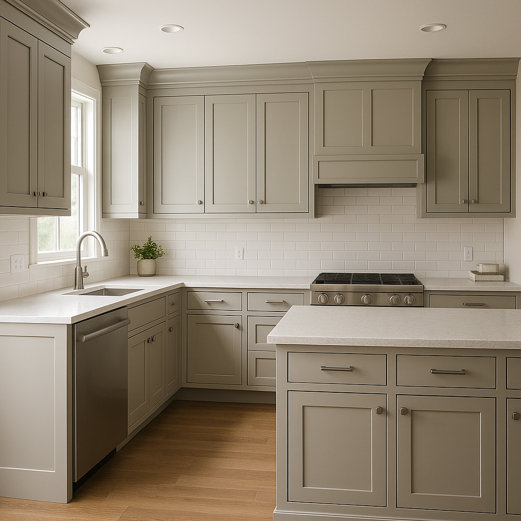Benjamin Moore Smoke (CSP-105): A Sophisticated Gray with Subtle Blue Undertones.