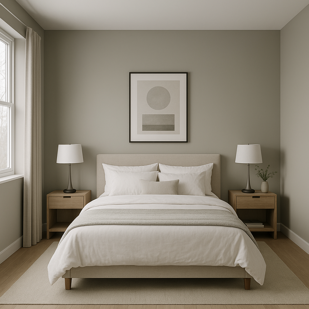 Benjamin Moore Smoke (CSP-105): A Sophisticated Gray with Subtle Blue Undertones.