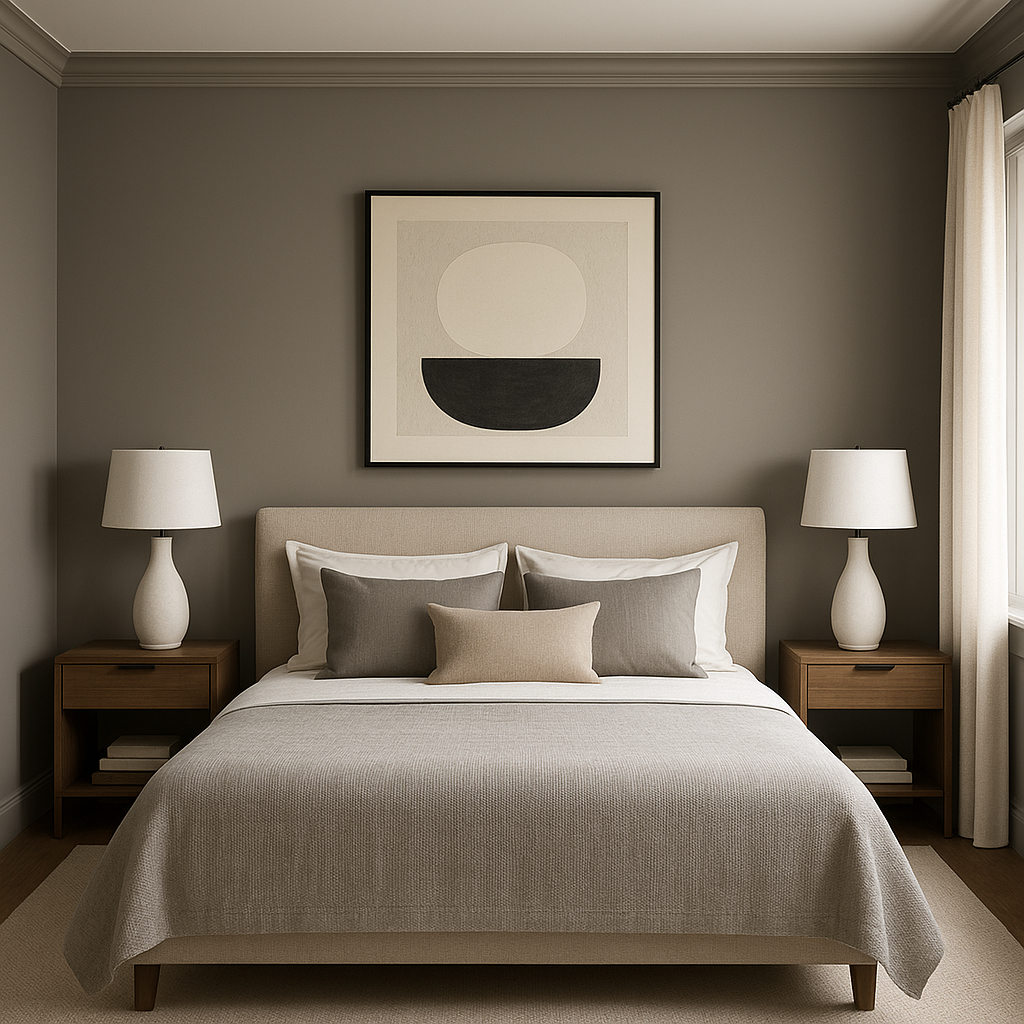 Benjamin Moore Smoked CSP-145: A Sophisticated Neutral for Timeless Spaces.