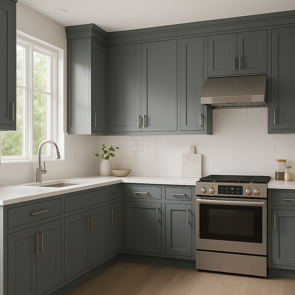 Benjamin Moore Smokestack (2131-40): A Sophisticated Gray with Subtle Undertones.