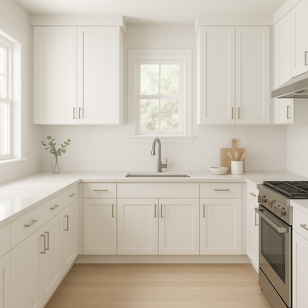 Benjamin Moore Snow (2122-70): A Crisp, Cool White for Timeless Interiors.