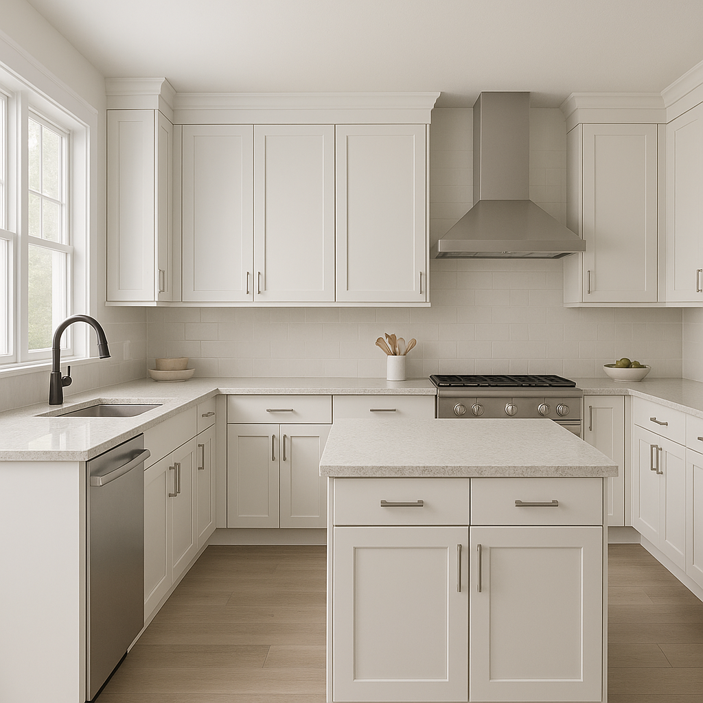 Benjamin Moore Snow 841: A Timeless White with Subtle Elegance.