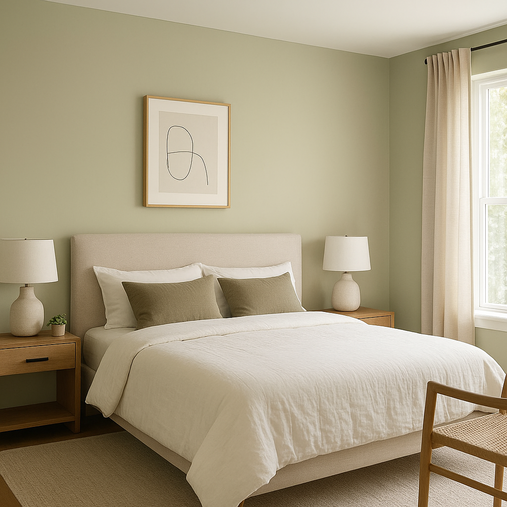Benjamin Moore Soft (2144-40): A Serene Blue-Green with Timeless Appeal.
