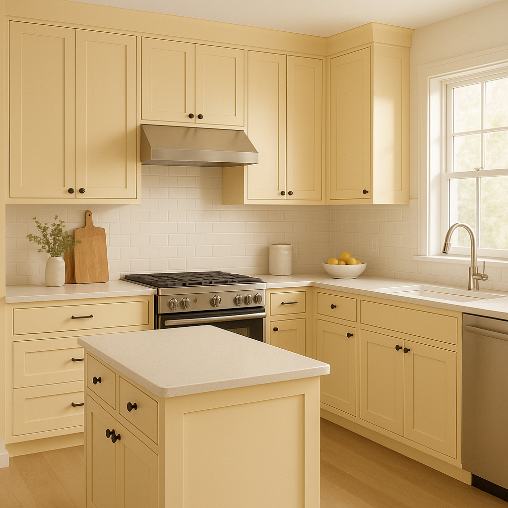 Benjamin Moore Soleil (AF-330): A Warm and Radiant Yellow for Versatile Spaces.