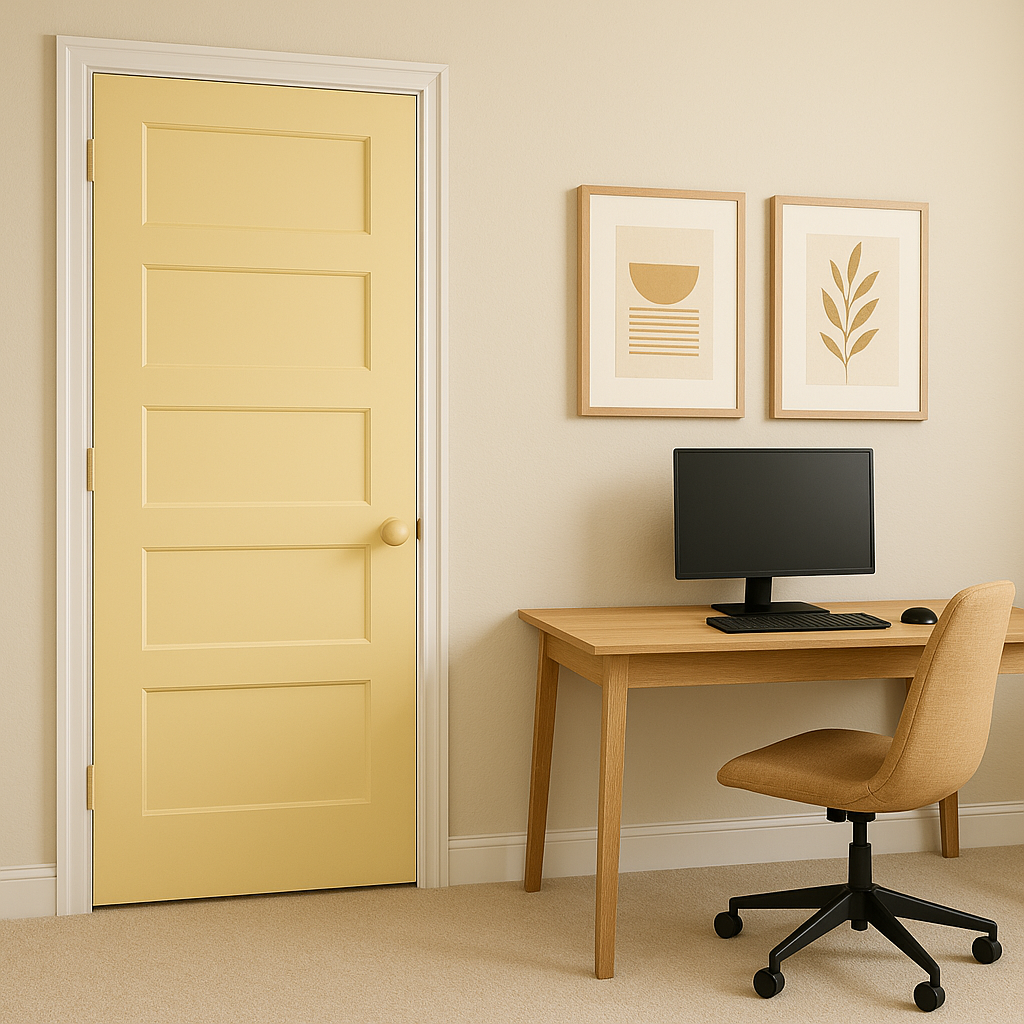 Benjamin Moore Soleil (AF-330): A Warm and Radiant Yellow for Versatile Spaces.
