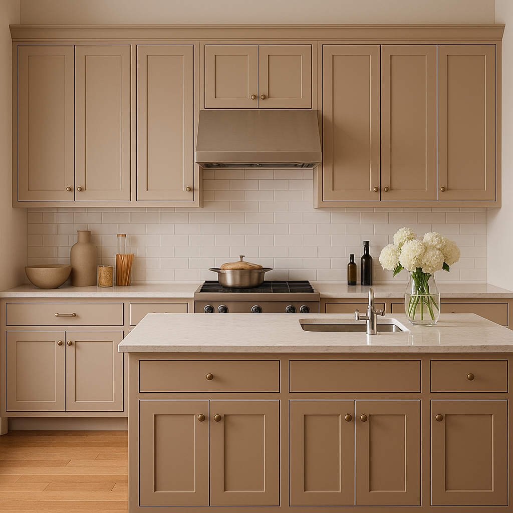 Benjamin Moore Soul (1179): A Warm and Sophisticated Neutral.