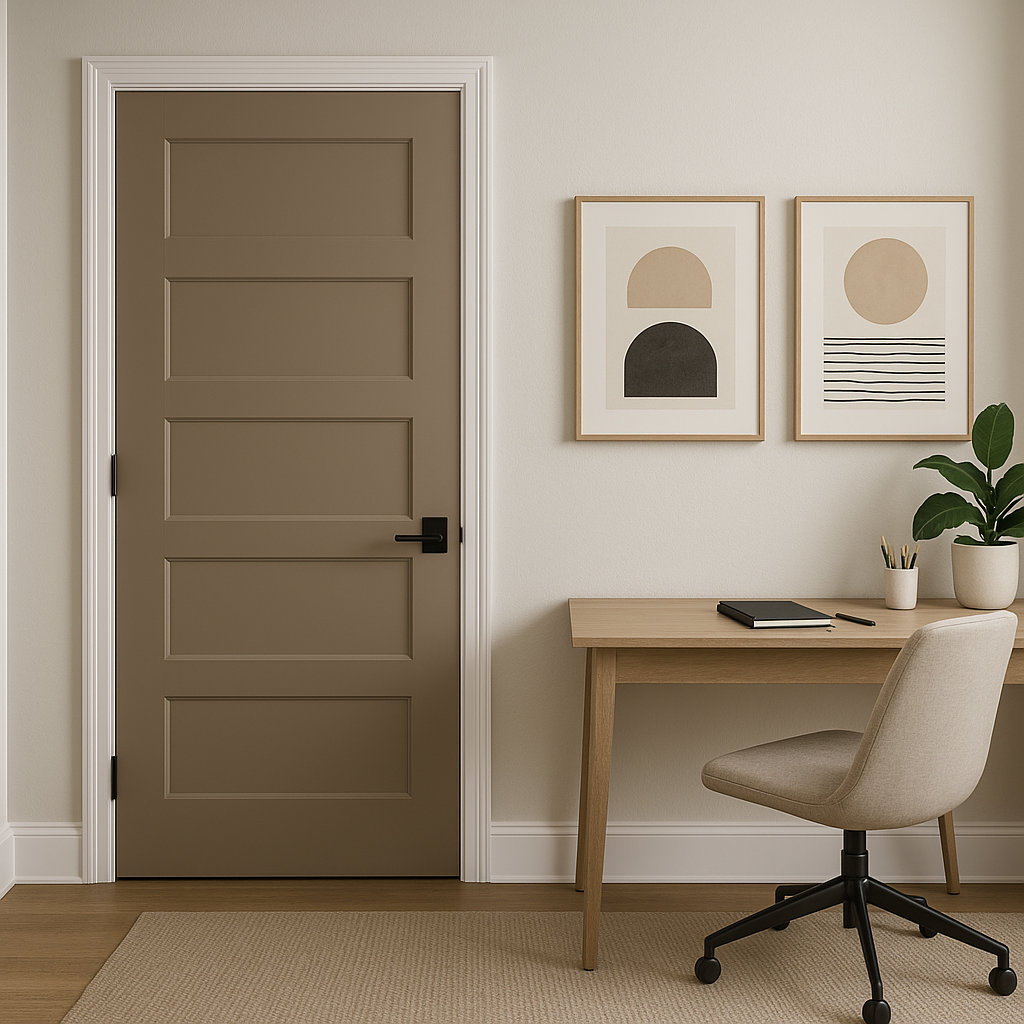 Benjamin Moore Spanish (1028): A Warm and Inviting Neutral.