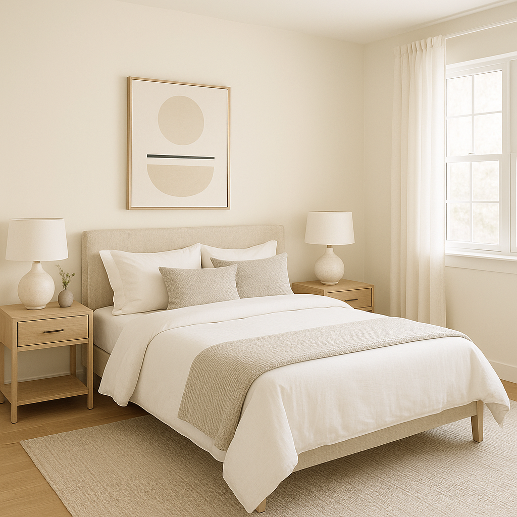 Benjamin Moore Spanish White 943: A Warm, Timeless Neutral.