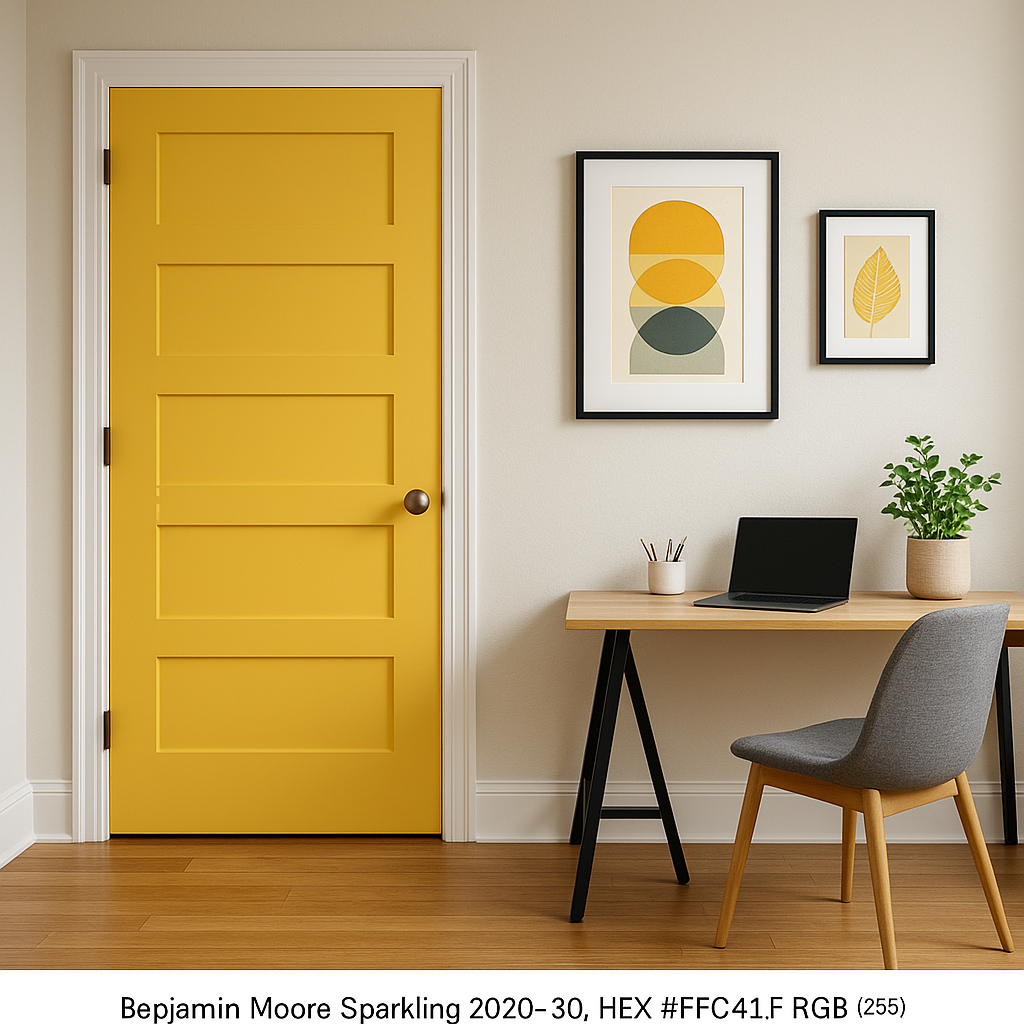 Benjamin Moore Sparkling (2020-30): A Vibrant Splash of Energy.