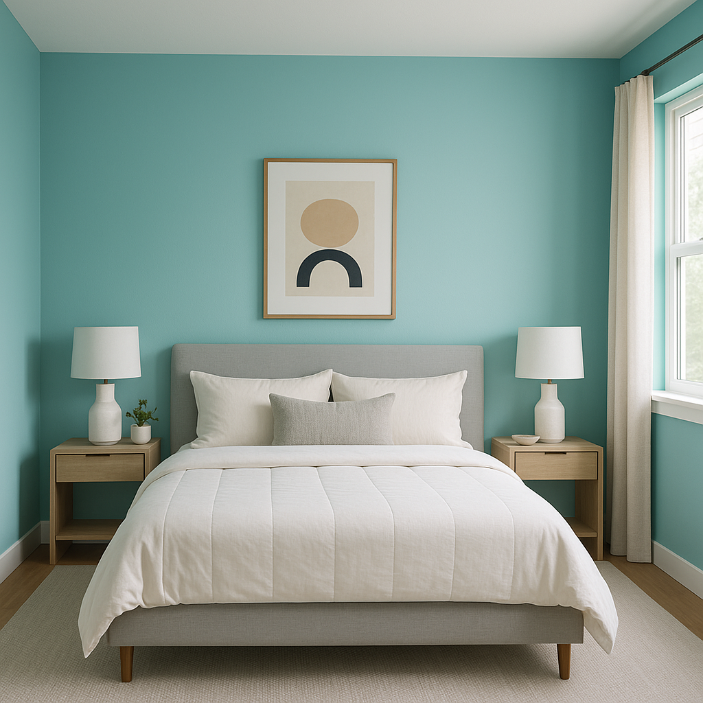 Benjamin Moore Spectra (2049-50): A Vibrant Jewel-Toned Blue That Inspires Creativity.