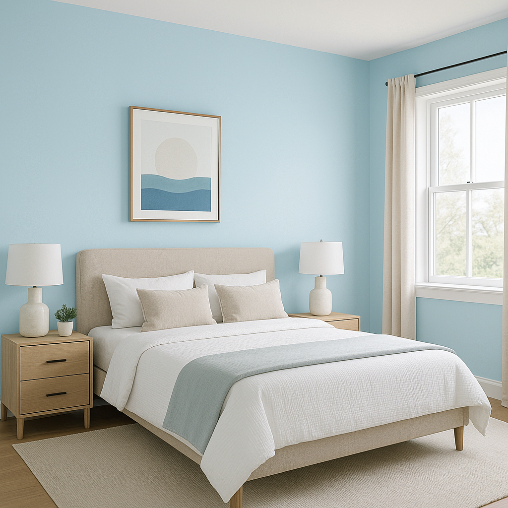 Benjamin Moore Splash (2059-60): A Vibrant and Energizing Blue.
