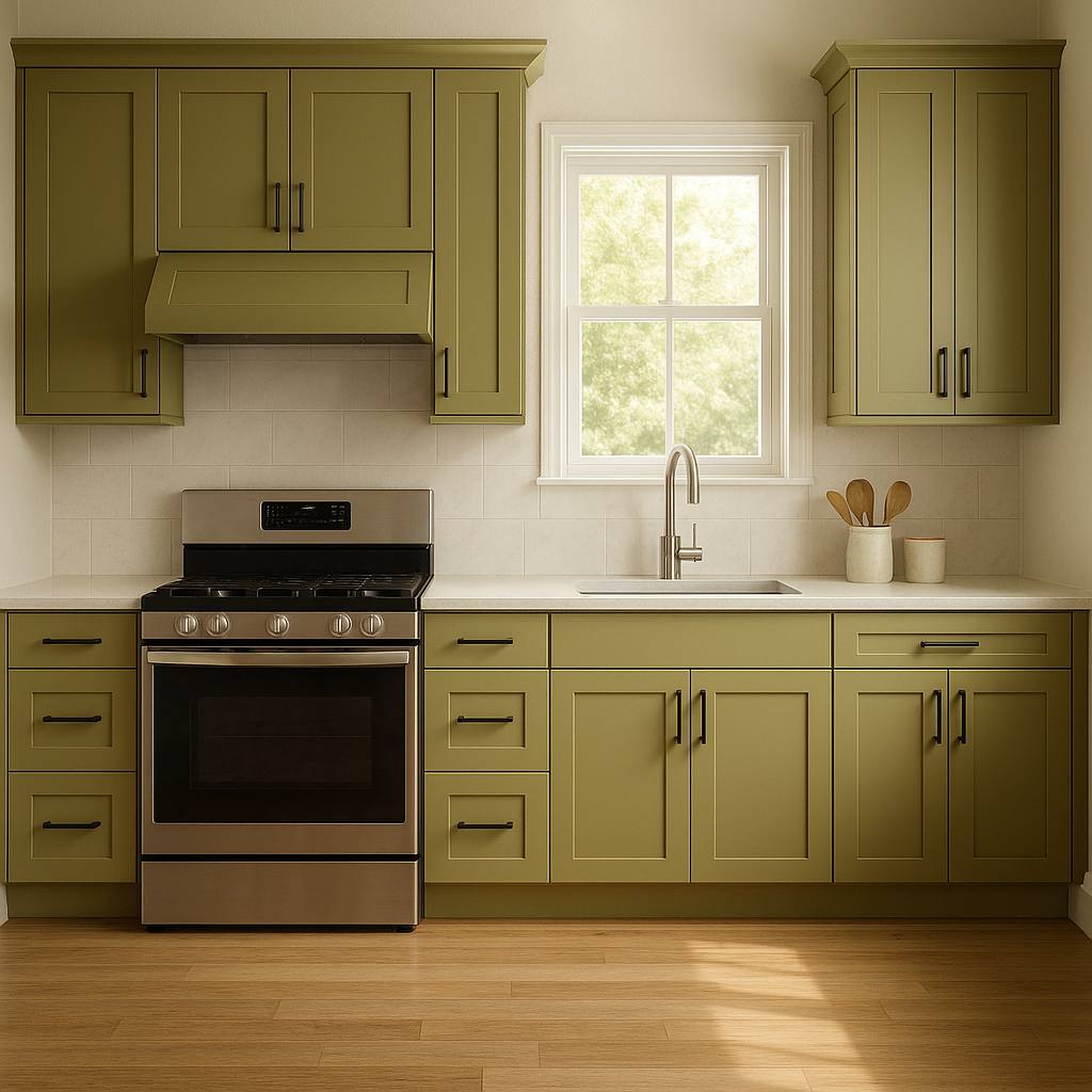 Benjamin Moore Split (2146-30): A Vibrant Green with Endless Possibilities.