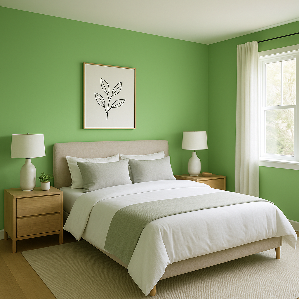 Benjamin Moore Spring (2030-40): A Vibrant Burst of Green Energy.