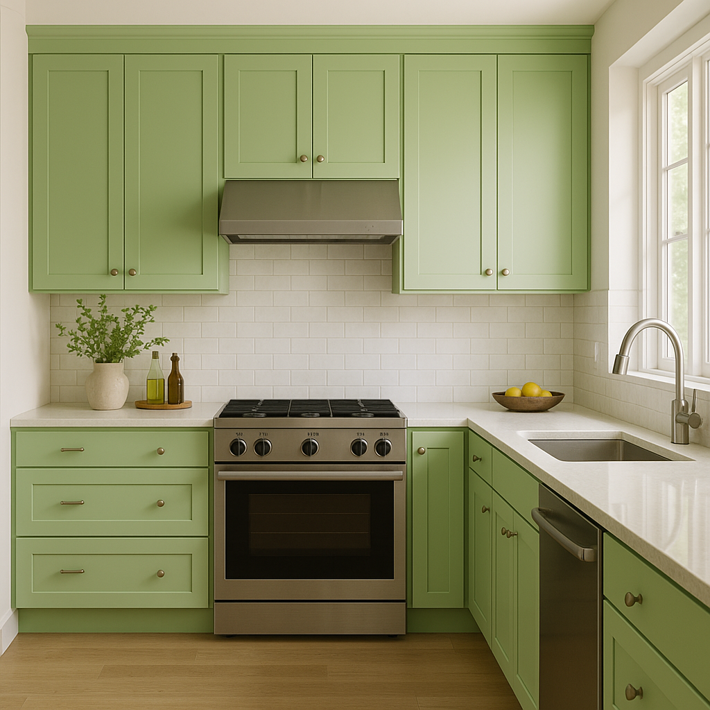 Benjamin Moore Spring (2031-40): A Vibrant Green for Fresh, Energizing Spaces.