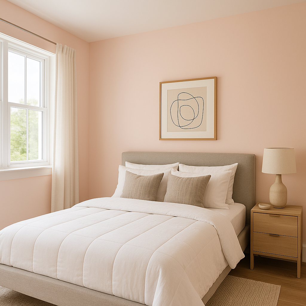 Benjamin Moore Spring (2090-70): A Fresh and Cheerful Pink for Any Space.