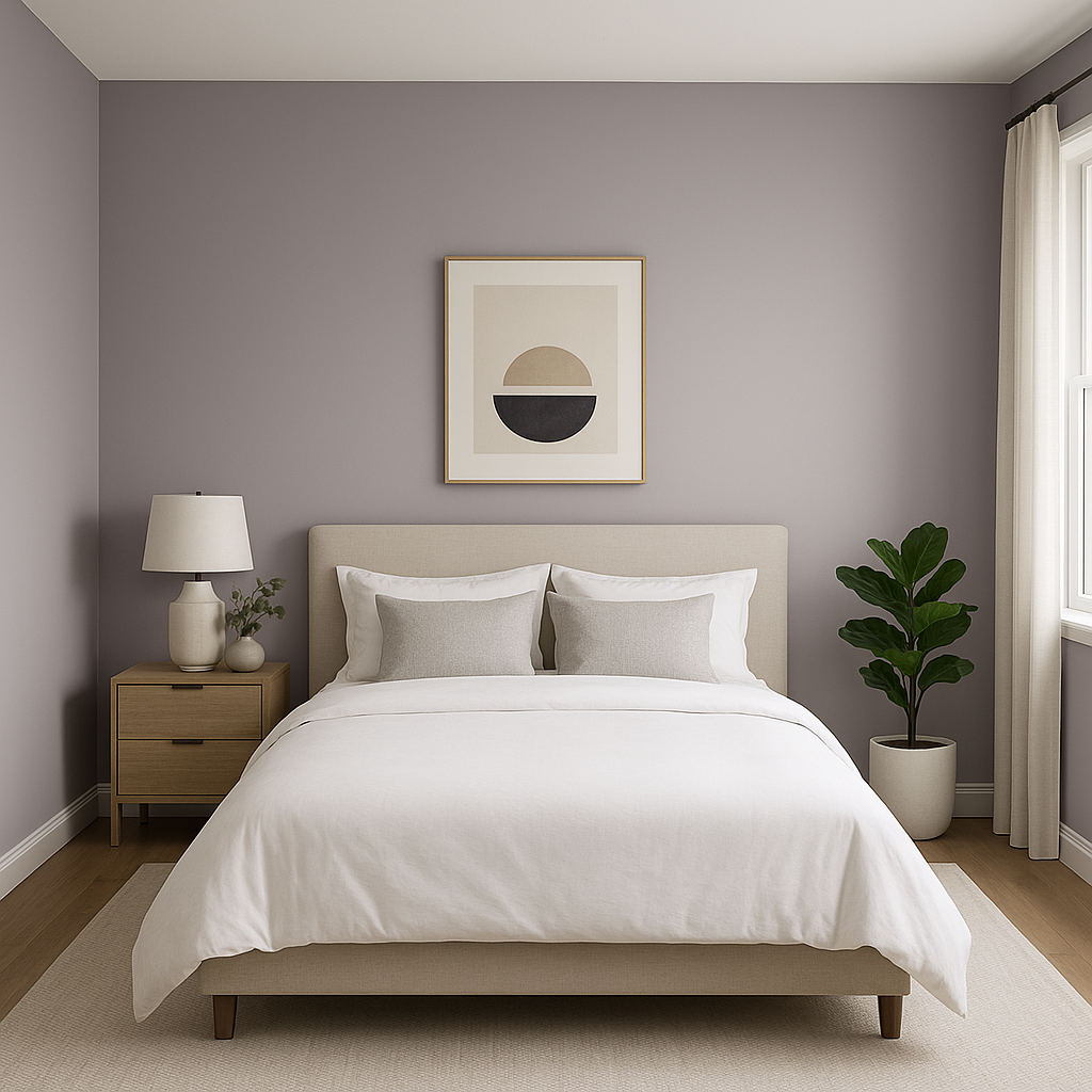 Benjamin Moore Spring (2117-50): A Timeless Lavender Hue for Sophisticated Spaces.