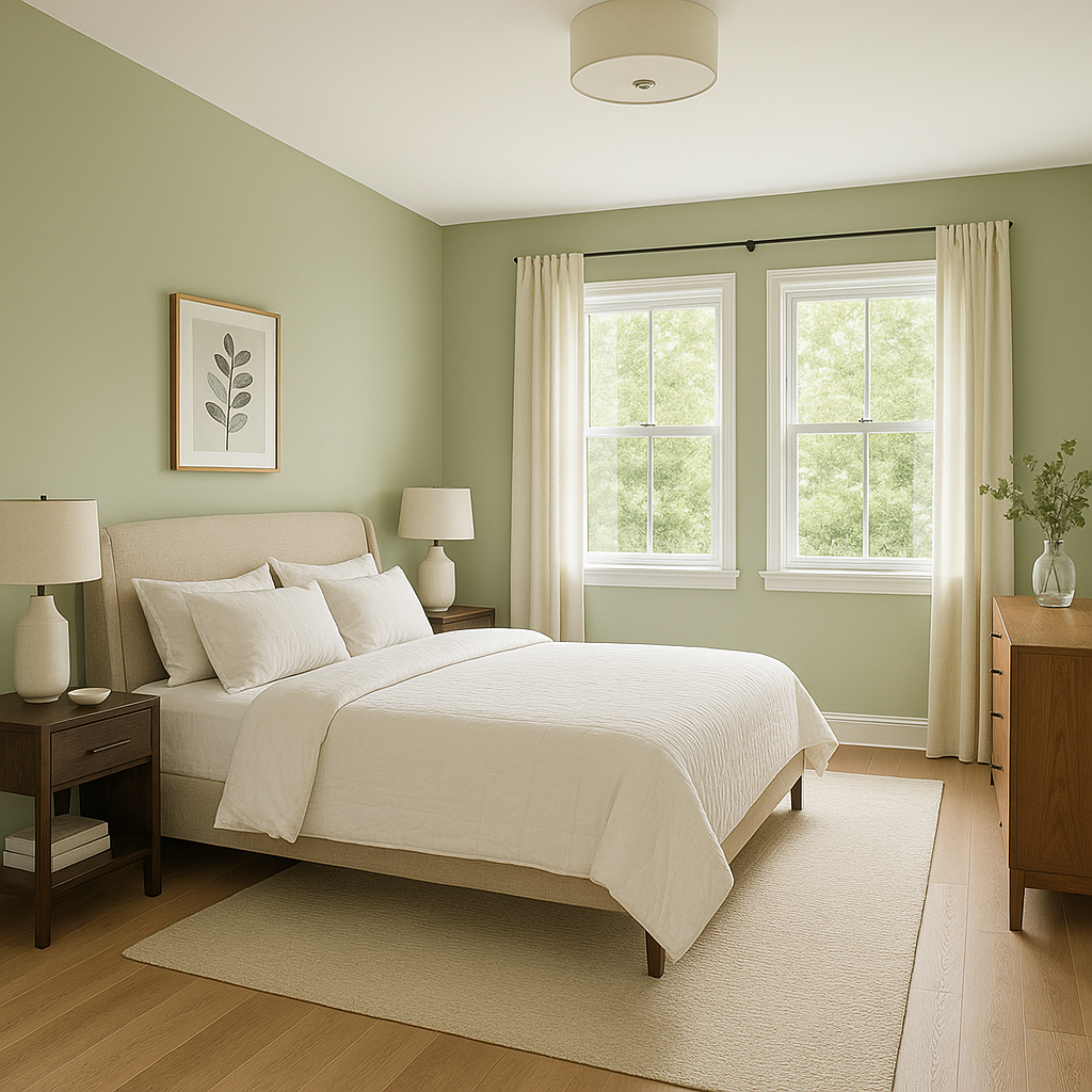 Benjamin Moore Spring (486): A Refreshing Hue for Timeless Interiors.