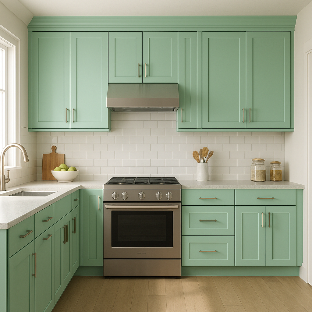 Benjamin Moore Spring (591): A Refreshing Burst of Green.