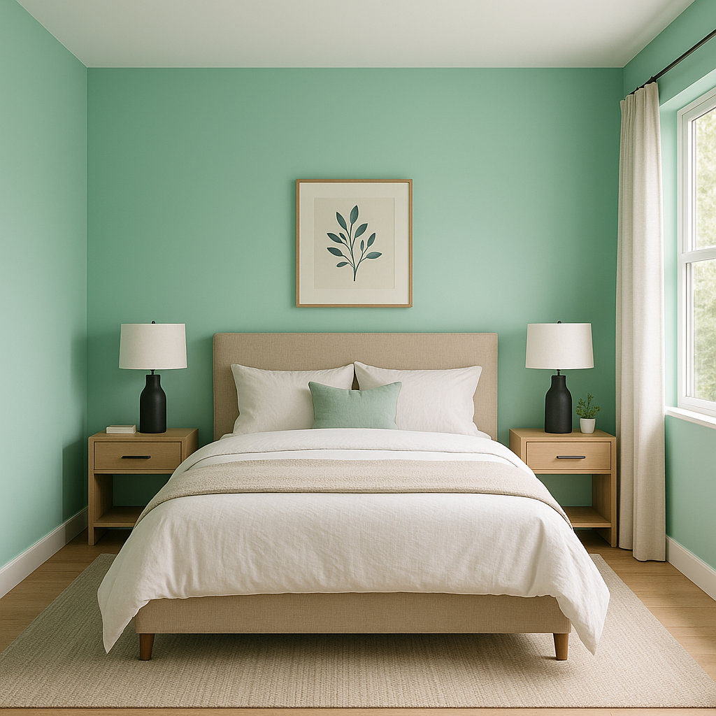 Benjamin Moore Spring (591): A Refreshing Burst of Green.