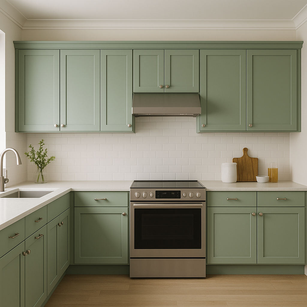 Benjamin Moore Spring 627: A Fresh Take on Green.