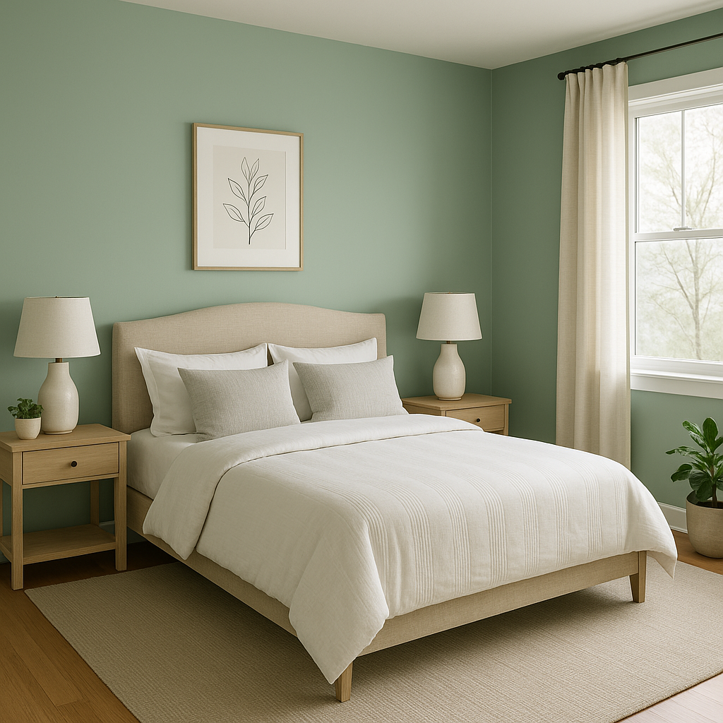 Benjamin Moore Spring 627: A Fresh Take on Green.
