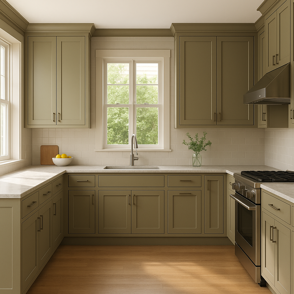 Benjamin Moore Springfield Green (510): A Timeless, Earthy Hue for Any Space.