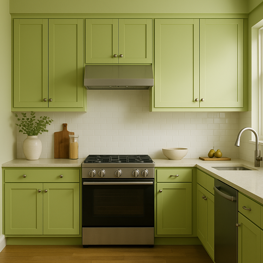 Benjamin Moore Springhill (412): A Fresh and Inviting Green.