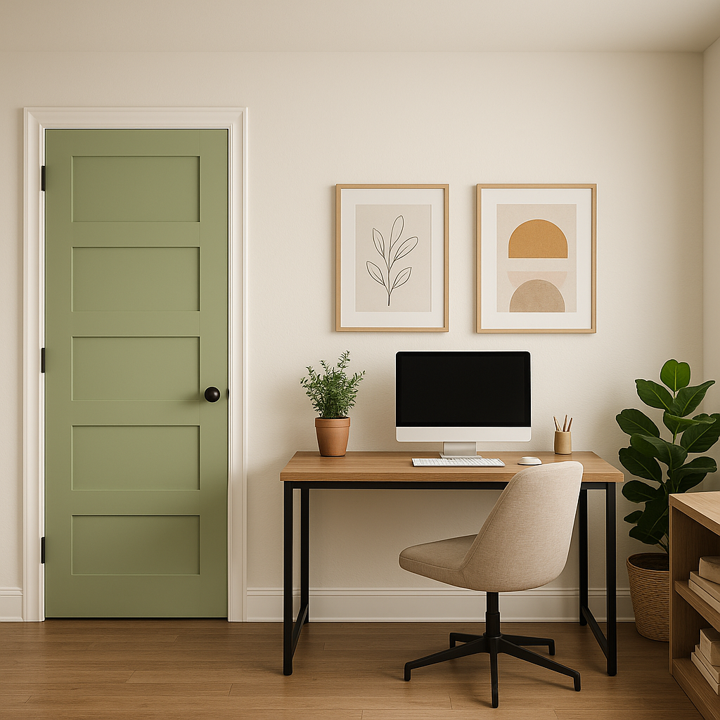 Benjamin Moore Springhill (412): A Fresh and Inviting Green.