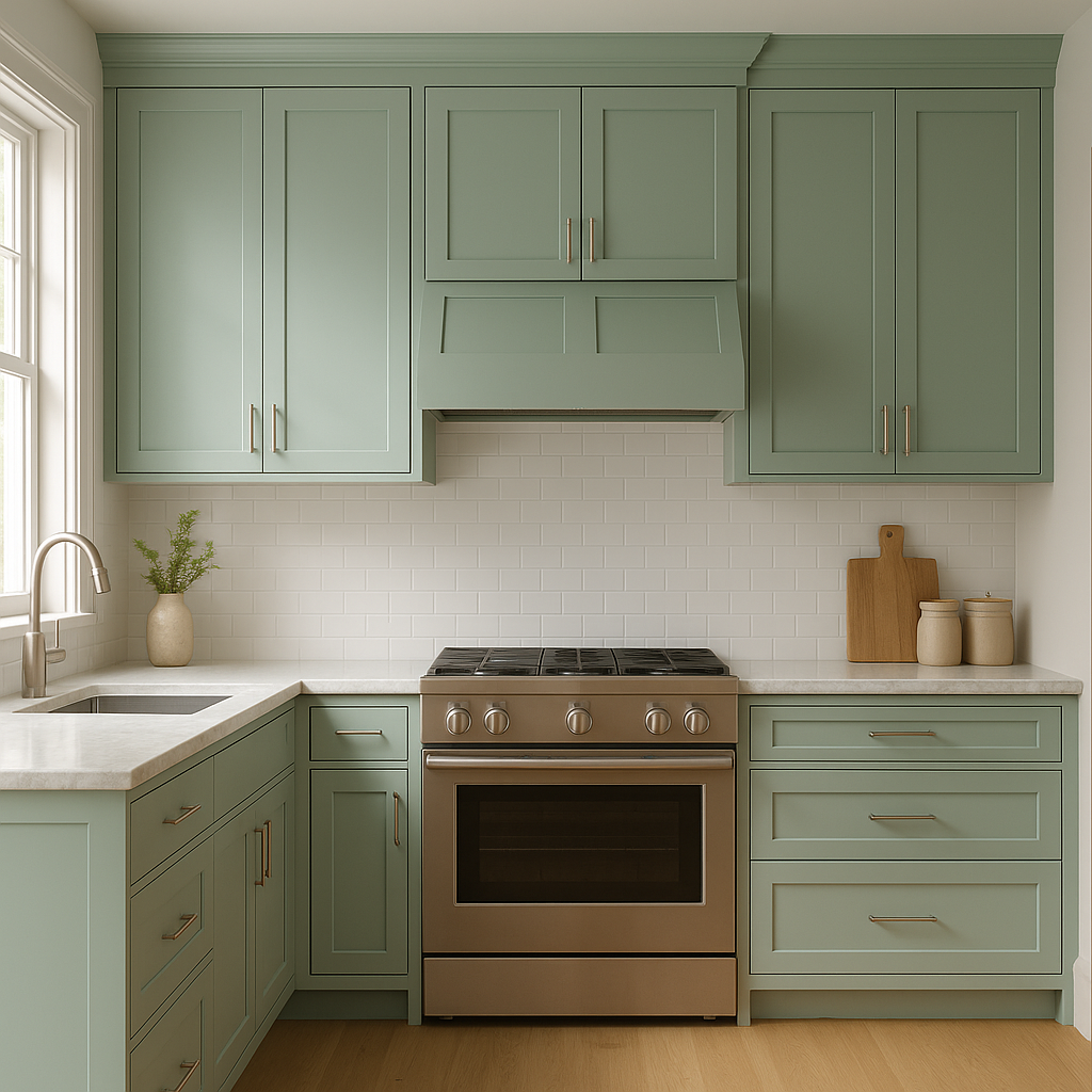Benjamin Moore Spruce (2035-50): A Vibrant Green with Versatile Appeal.