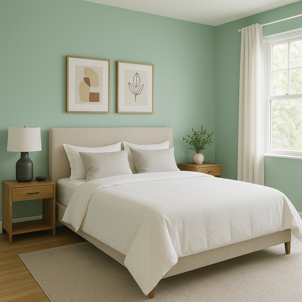 Benjamin Moore Spruce (2035-50): A Vibrant Green with Versatile Appeal.