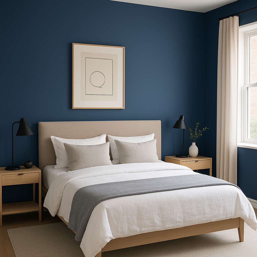 Benjamin Moore Starry (2067-20): A Captivating Deep Blue Hue.