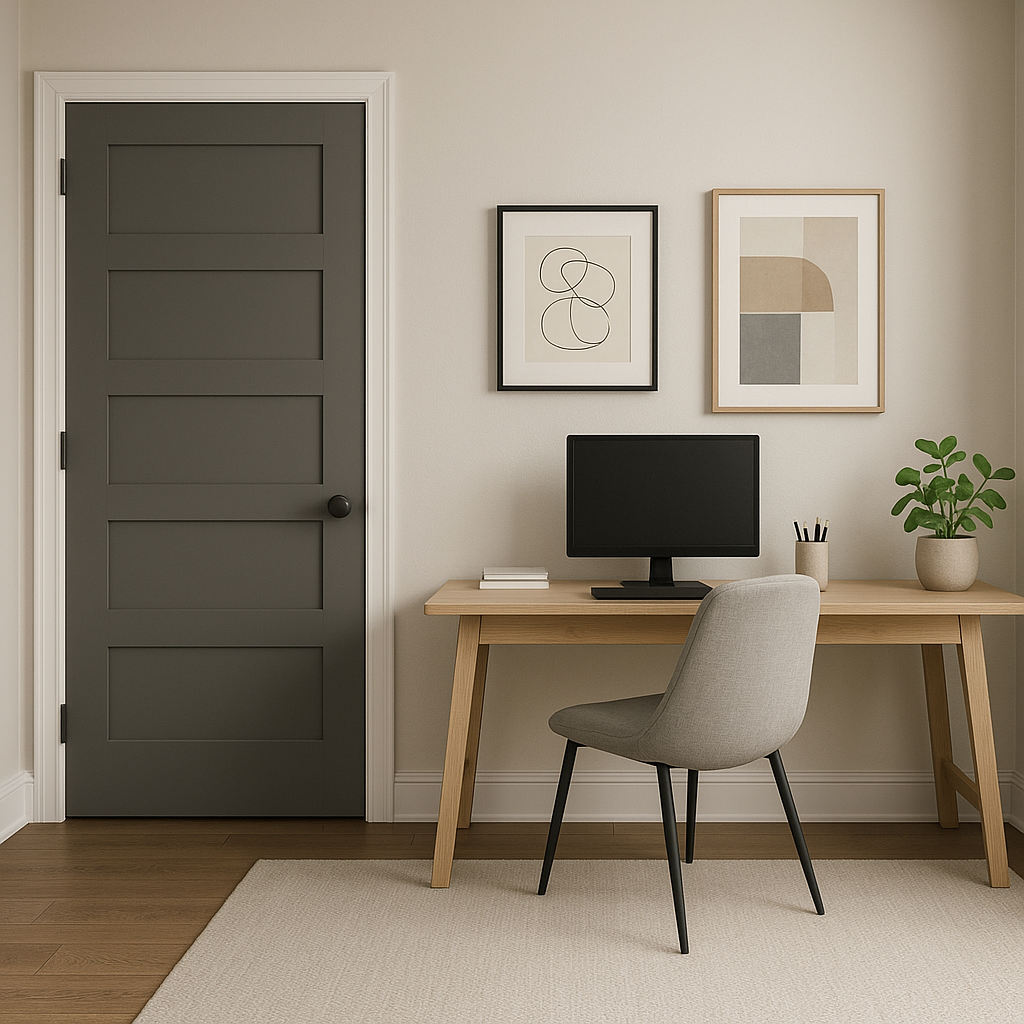 Benjamin Moore Steel (2121-20): A Sophisticated Charcoal Gray.