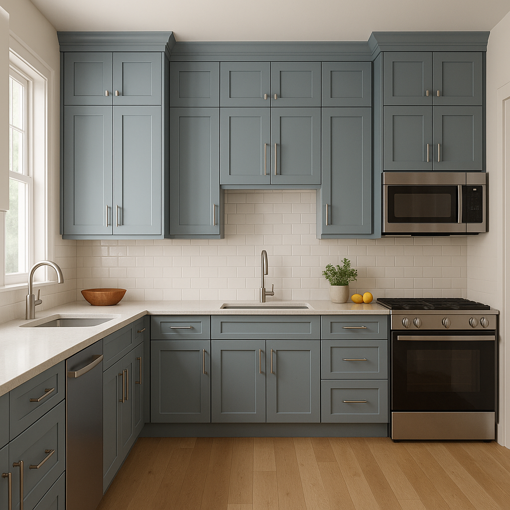 Benjamin Moore Steel (823): A Timeless Neutral with Modern Elegance.