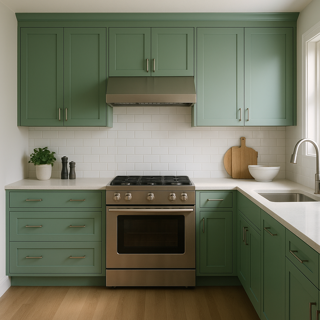 Benjamin Moore Stokes (2035-40): A Vibrant, Cheerful Green That Energizes Any Space.