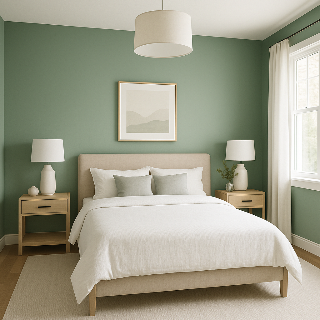 Benjamin Moore Stokes (2035-40): A Vibrant, Cheerful Green That Energizes Any Space.