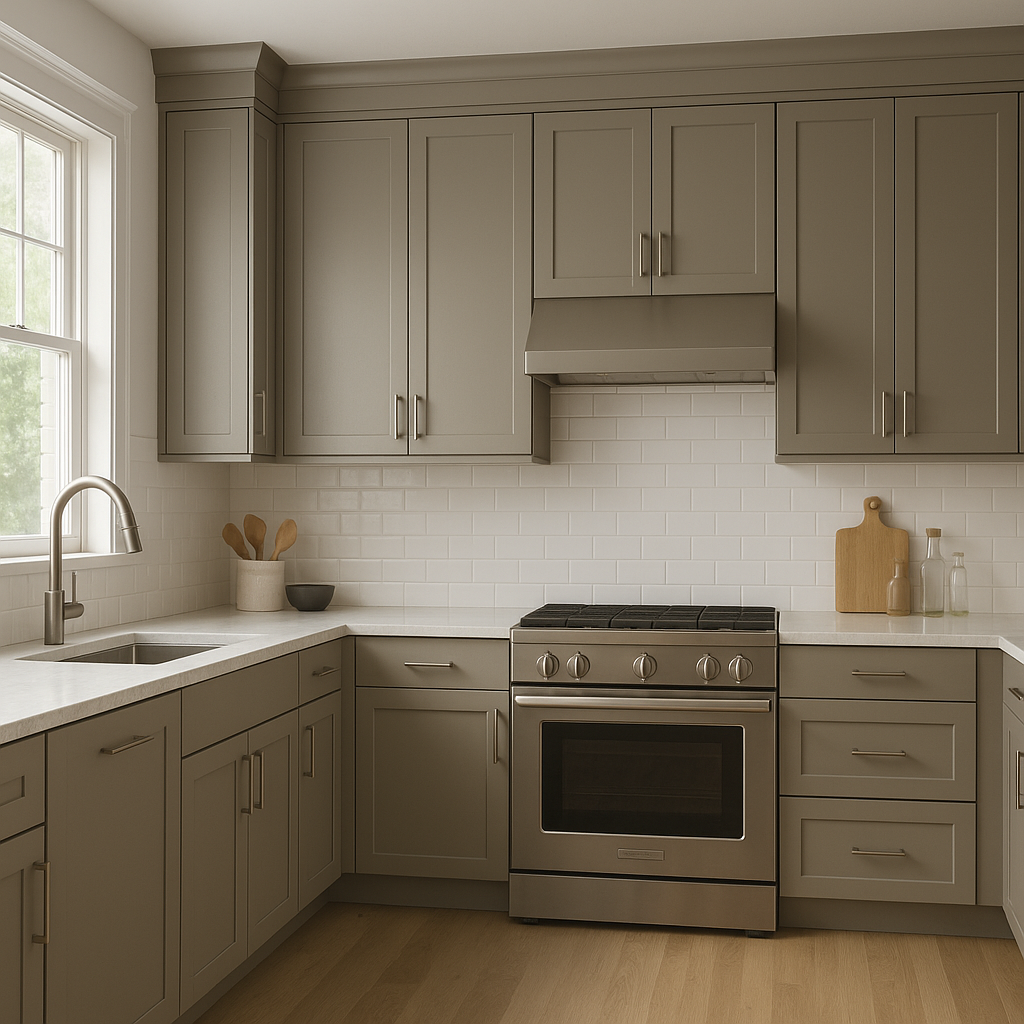 Benjamin Moore Stone (2112-40): The Perfect Neutral for Timeless Elegance.