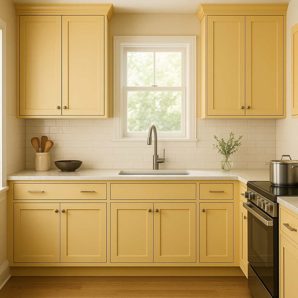 Benjamin Moore Straw (2154-50): A Warm and Cheerful Hue for Your Space.