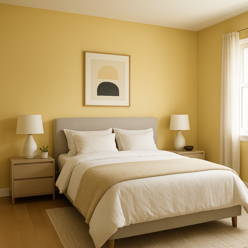 Benjamin Moore Straw (2154-50): A Warm and Cheerful Hue for Your Space.