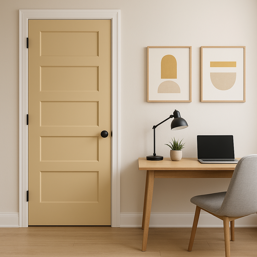Benjamin Moore Straw (270) Paint Color Description.