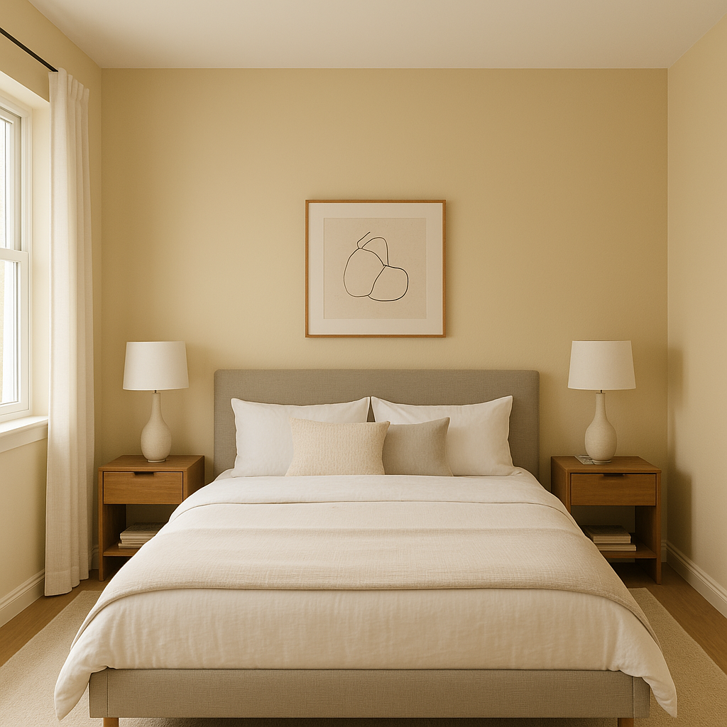 Benjamin Moore Straw (270) Paint Color Description.