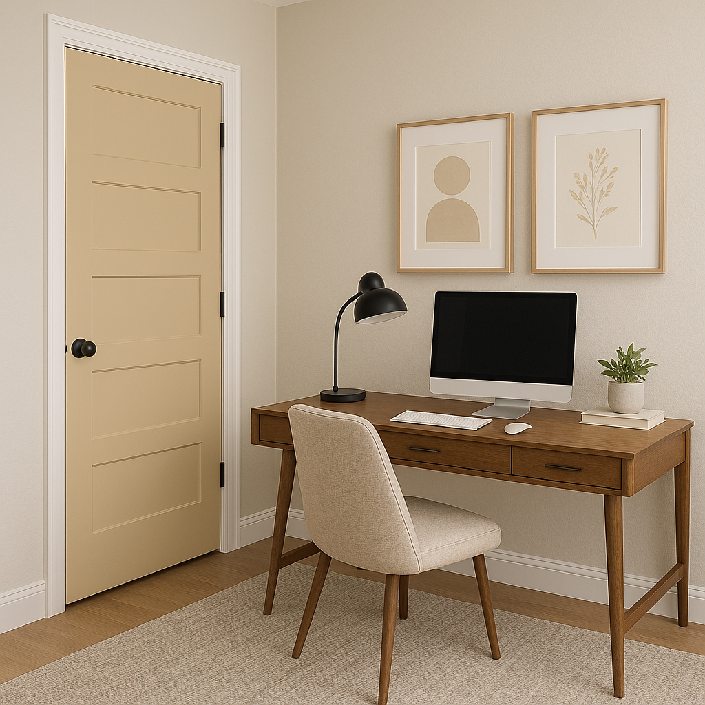 Benjamin Moore Straw (CC-290): A Warm and Inviting Hue.