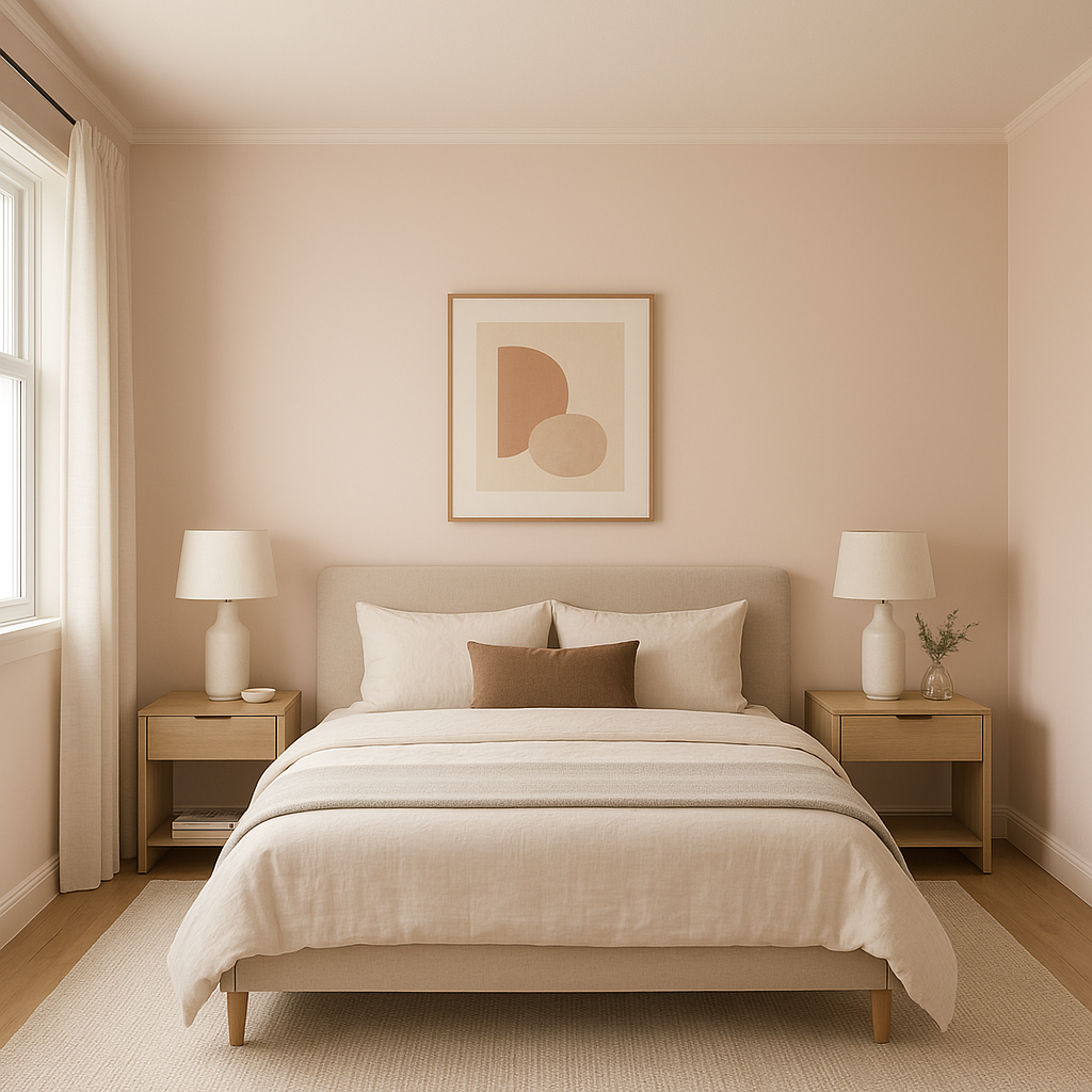 Benjamin Moore Strawberry-n-Cream (2103-70): A Dreamy, Soft Pink for Serene Spaces.