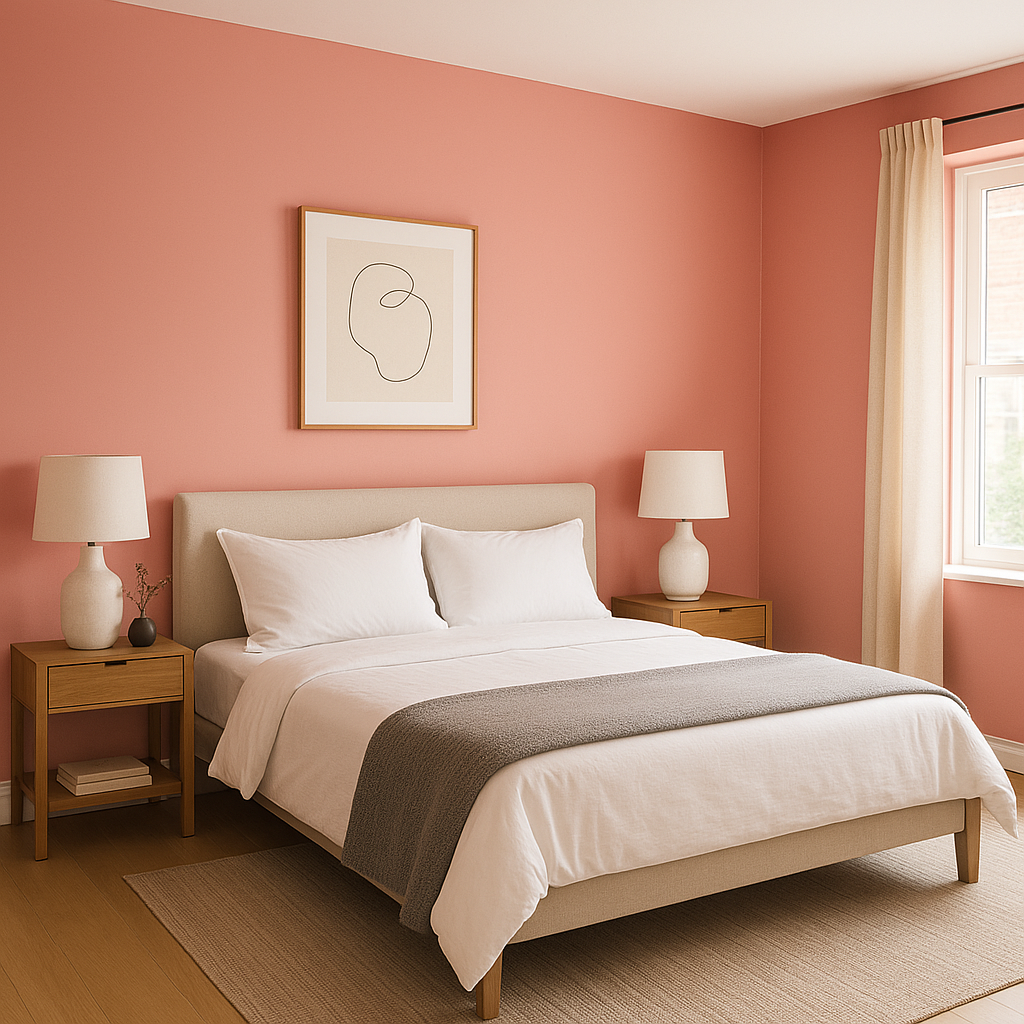 Benjamin Moore Strawberry (2085-50): A Vibrant and Playful Hue for Bold Interiors.