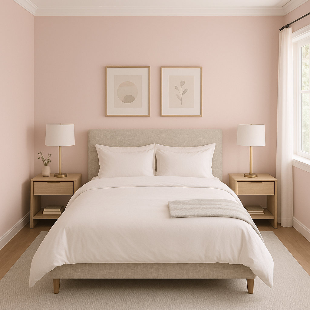 Benjamin Moore Strawberry 2104-70: A Soft and Cheerful Hue for Timeless Interiors.