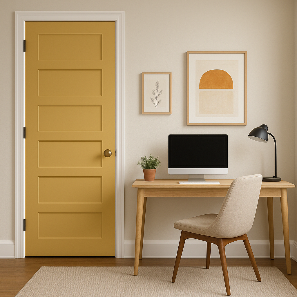Benjamin Moore Stuart Gold (HC-10): A Warm and Timeless Hue for Sophisticated Spaces.
