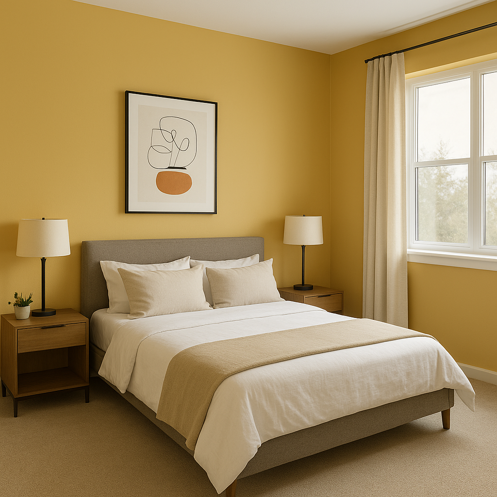 Benjamin Moore Stuart Gold (HC-10): A Warm and Timeless Hue for Sophisticated Spaces.