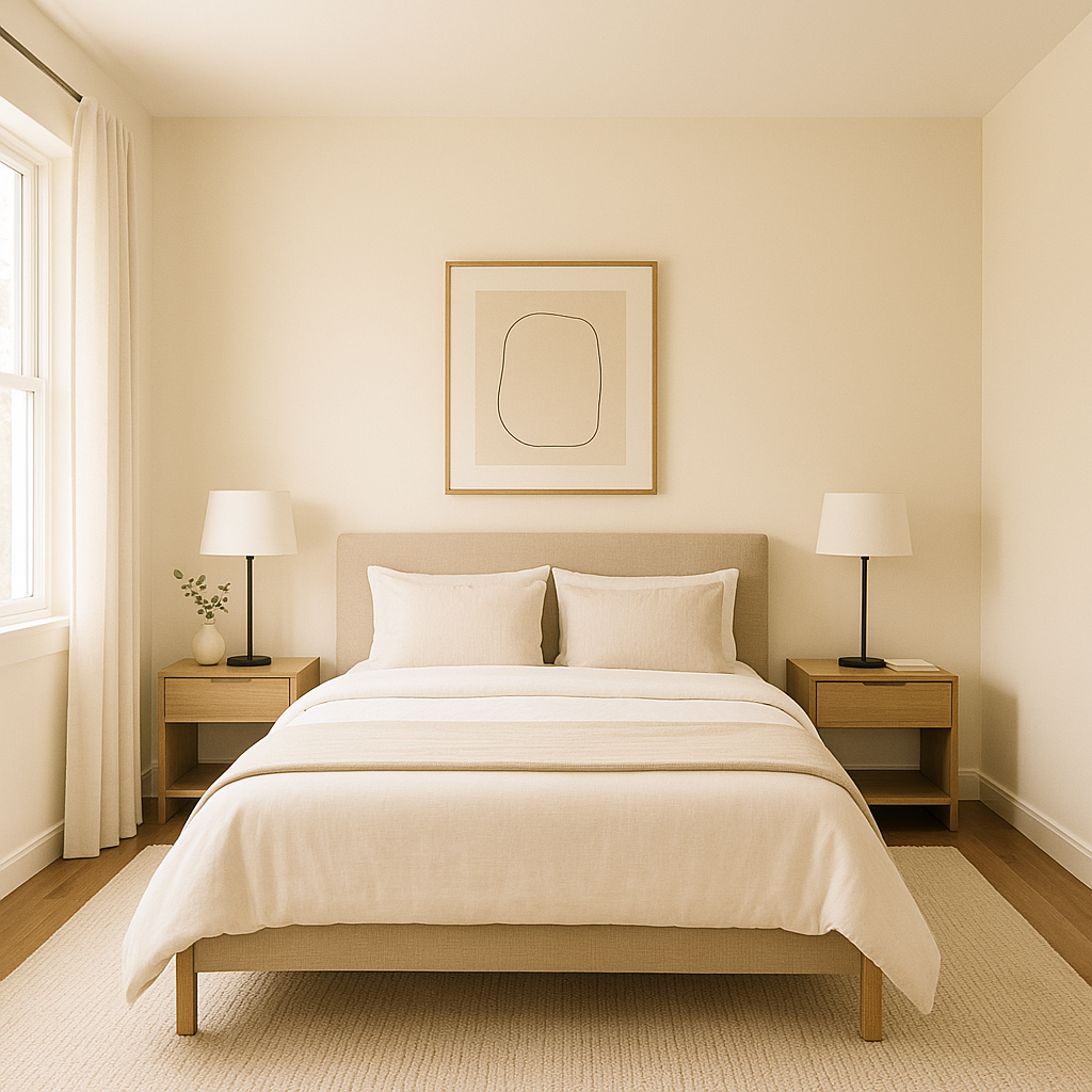 Benjamin Moore Sugar (2160-70): A Subtle Off-White with Warm Elegance.