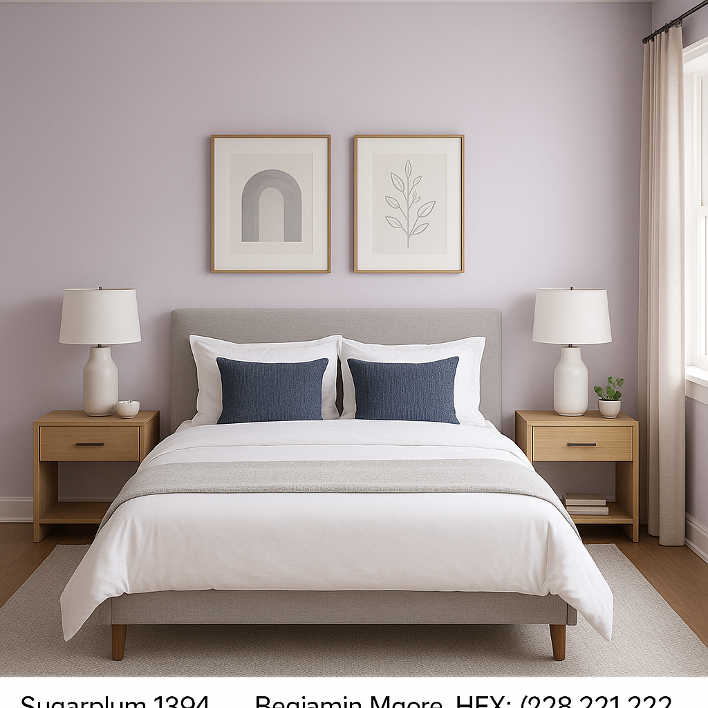 Benjamin Moore Sugarplum (1394): A Sophisticated and Versatile Hue.